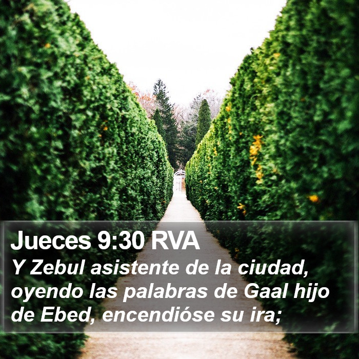 Jueces 9:30 RVA Bible Study