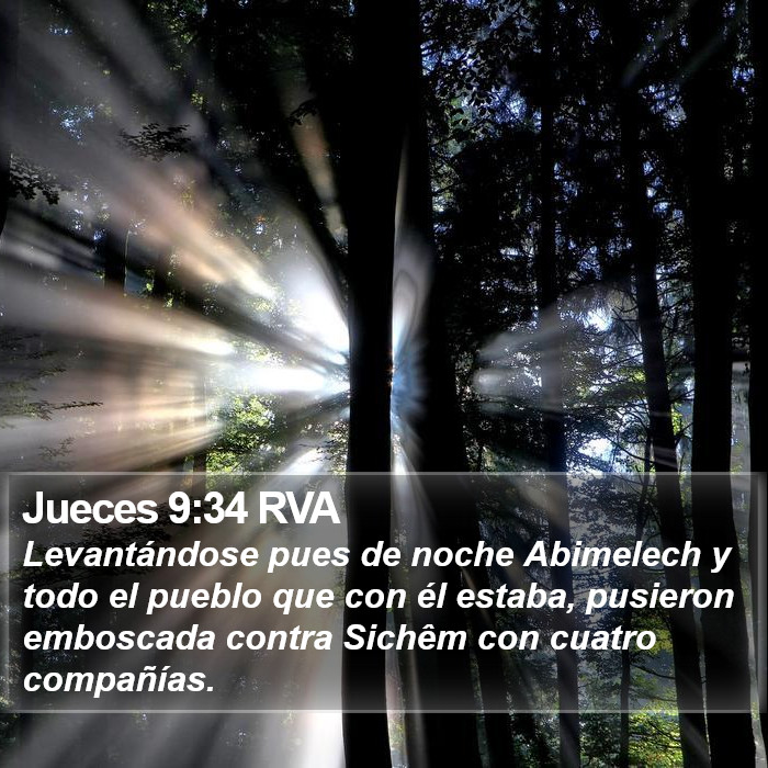 Jueces 9:34 RVA Bible Study