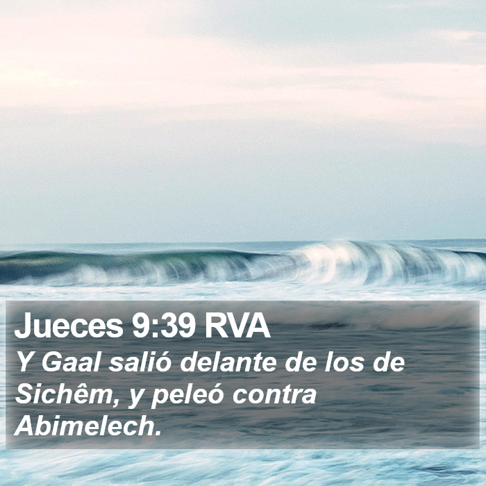 Jueces 9:39 RVA Bible Study