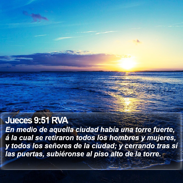 Jueces 9:51 RVA Bible Study
