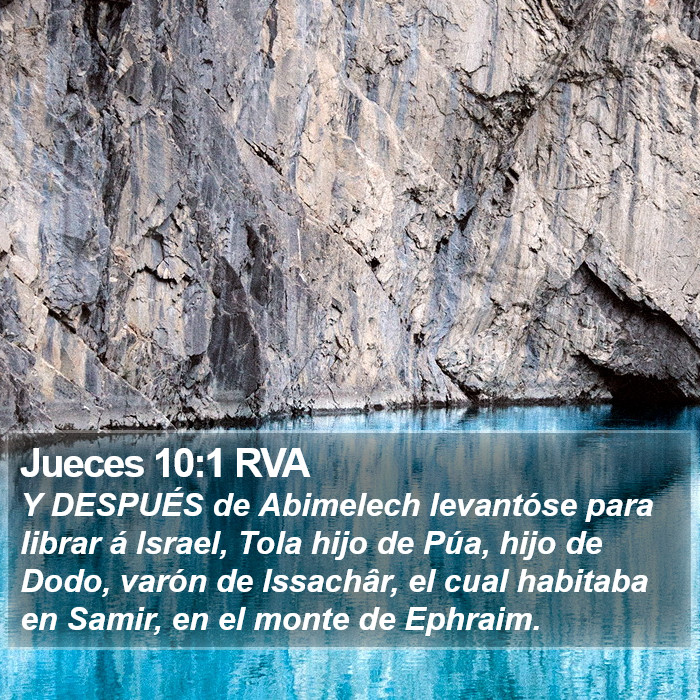 Jueces 10:1 RVA Bible Study