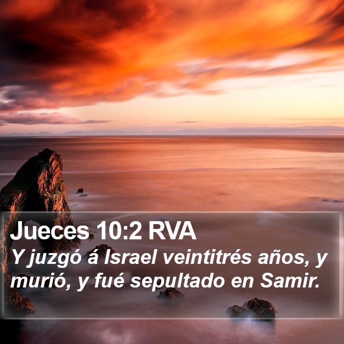 Jueces 10:2 RVA Bible Study