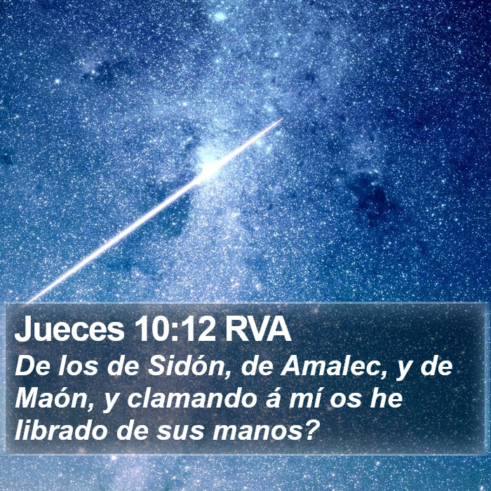 Jueces 10:12 RVA Bible Study