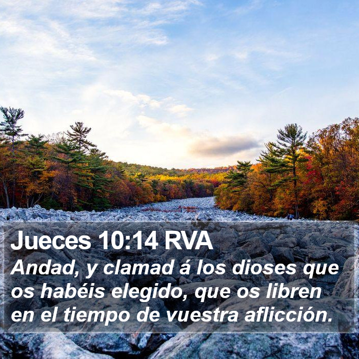 Jueces 10:14 RVA Bible Study