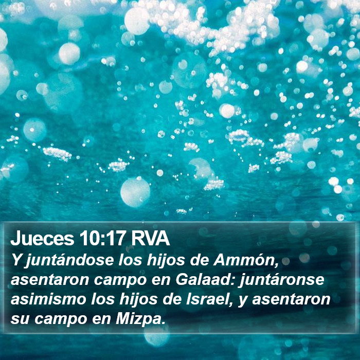 Jueces 10:17 RVA Bible Study