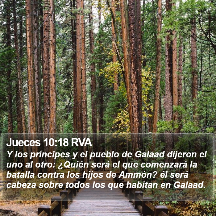 Jueces 10:18 RVA Bible Study