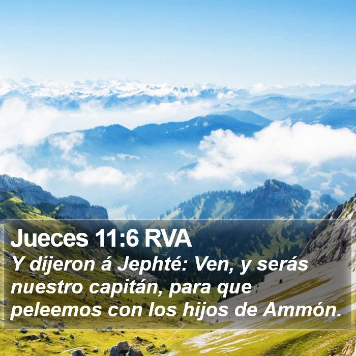 Jueces 11:6 RVA Bible Study