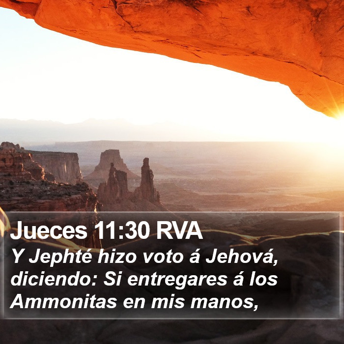 Jueces 11:30 RVA Bible Study