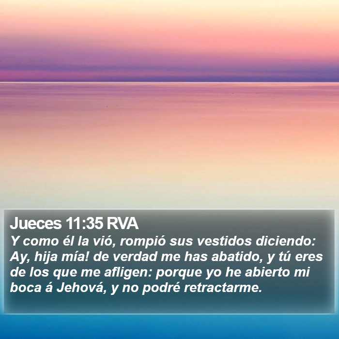 Jueces 11:35 RVA Bible Study