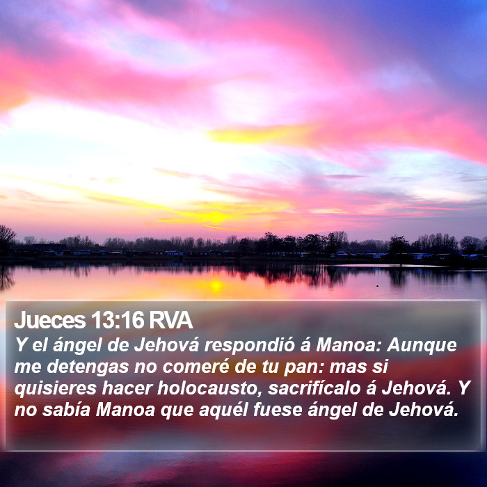 Jueces 13:16 RVA Bible Study