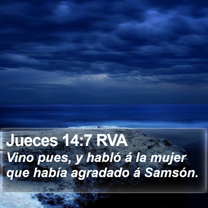 Jueces 14:7 RVA Bible Study