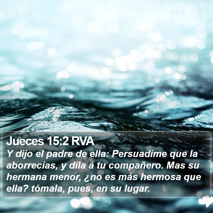 Jueces 15:2 RVA Bible Study
