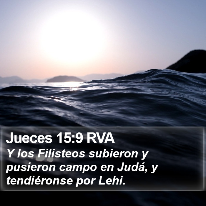 Jueces 15:9 RVA Bible Study