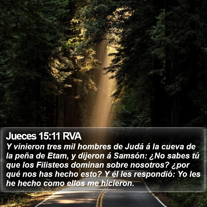 Jueces 15:11 RVA Bible Study