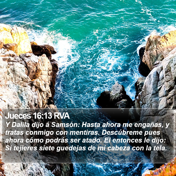 Jueces 16:13 RVA Bible Study