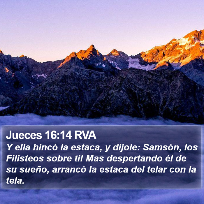 Jueces 16:14 RVA Bible Study