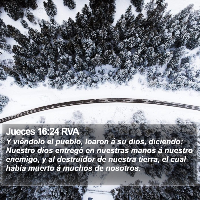 Jueces 16:24 RVA Bible Study