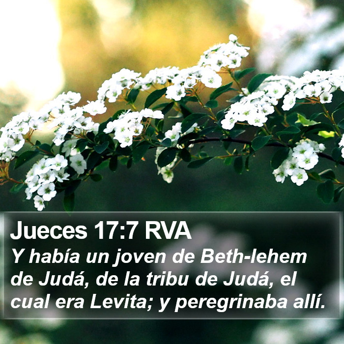 Jueces 17:7 RVA Bible Study