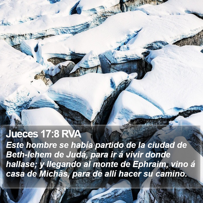 Jueces 17:8 RVA Bible Study