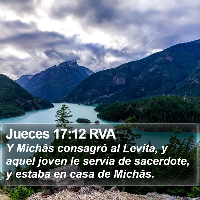 Jueces 17:12 RVA Bible Study