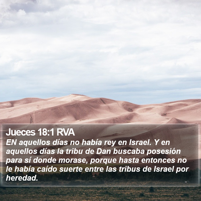 Jueces 18:1 RVA Bible Study