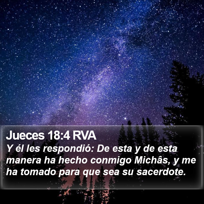 Jueces 18:4 RVA Bible Study