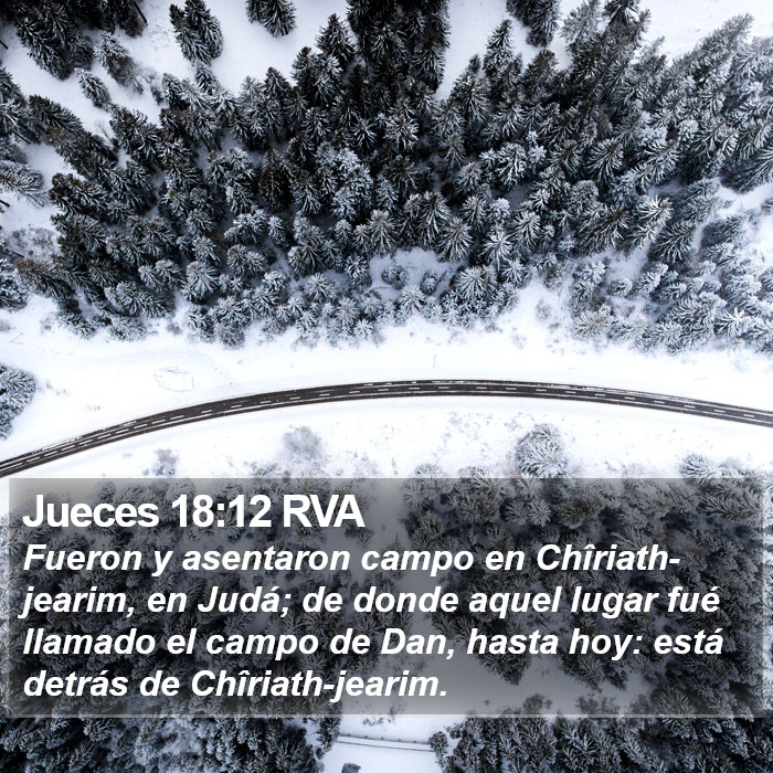 Jueces 18:12 RVA Bible Study