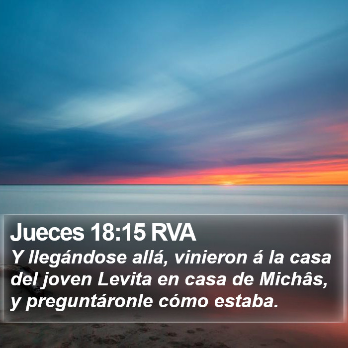 Jueces 18:15 RVA Bible Study