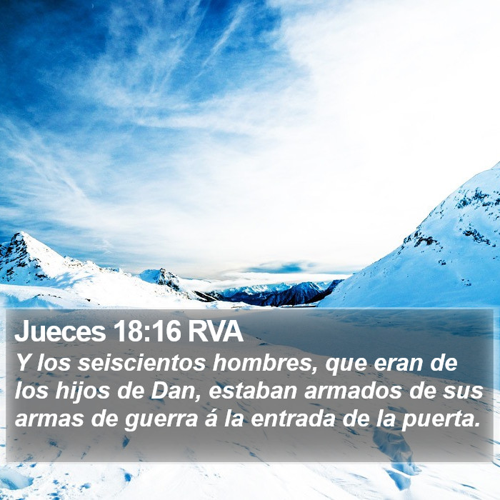 Jueces 18:16 RVA Bible Study