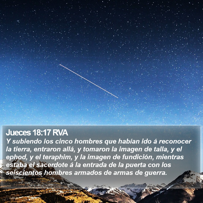 Jueces 18:17 RVA Bible Study