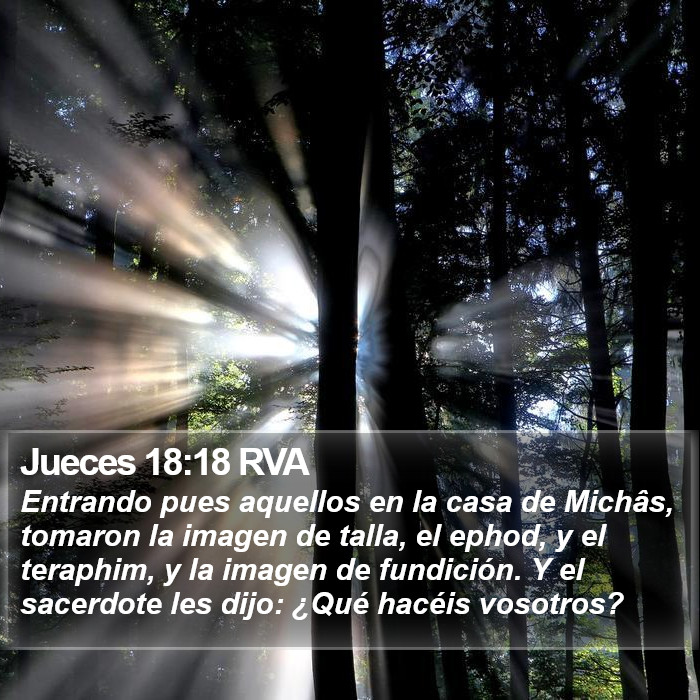 Jueces 18:18 RVA Bible Study