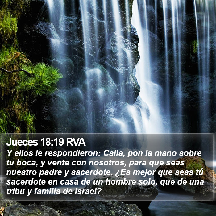 Jueces 18:19 RVA Bible Study