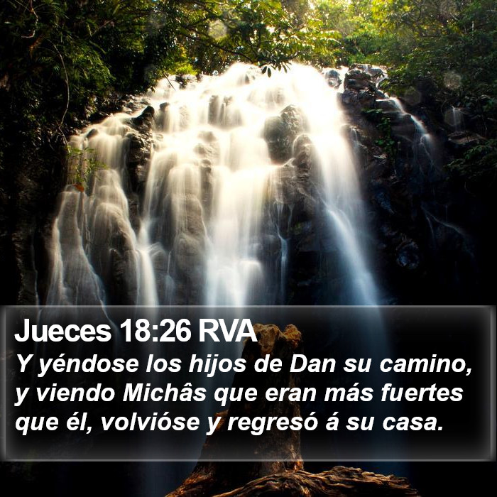 Jueces 18:26 RVA Bible Study