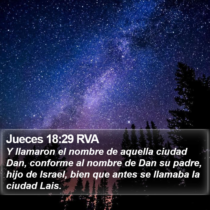 Jueces 18:29 RVA Bible Study