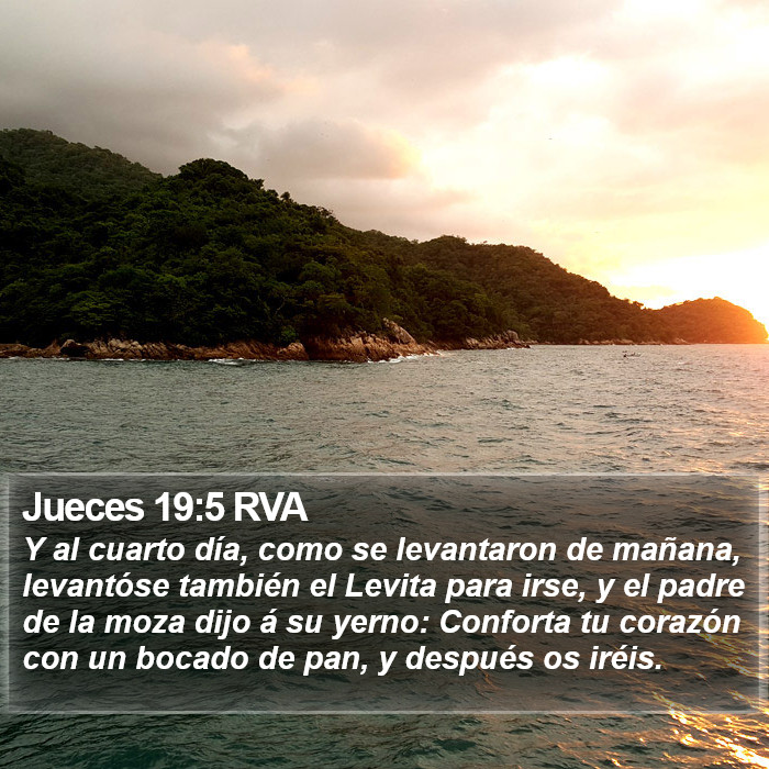 Jueces 19:5 RVA Bible Study