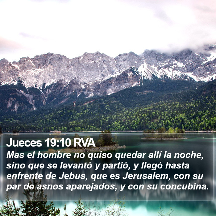 Jueces 19:10 RVA Bible Study