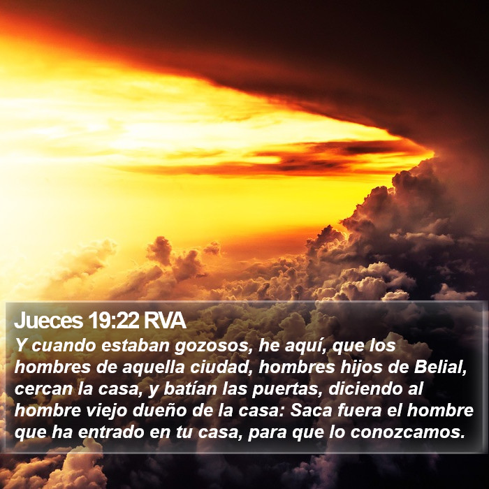 Jueces 19:22 RVA Bible Study