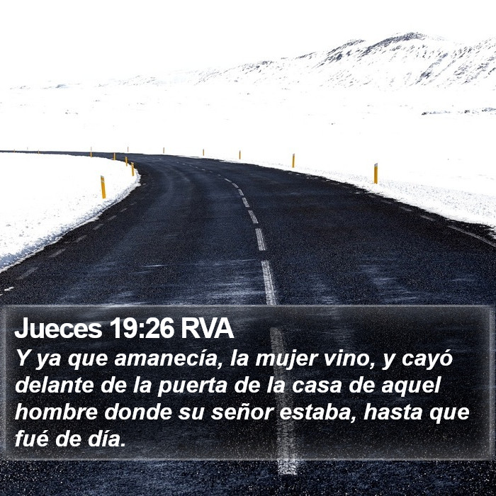 Jueces 19:26 RVA Bible Study