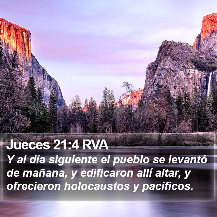 Jueces 21:4 RVA Bible Study