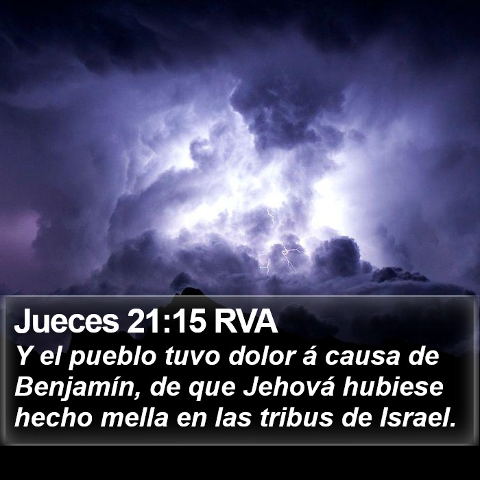 Jueces 21:15 RVA Bible Study