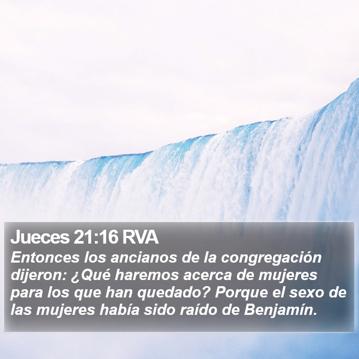Jueces 21:16 RVA Bible Study