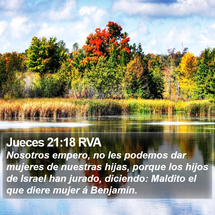 Jueces 21:18 RVA Bible Study