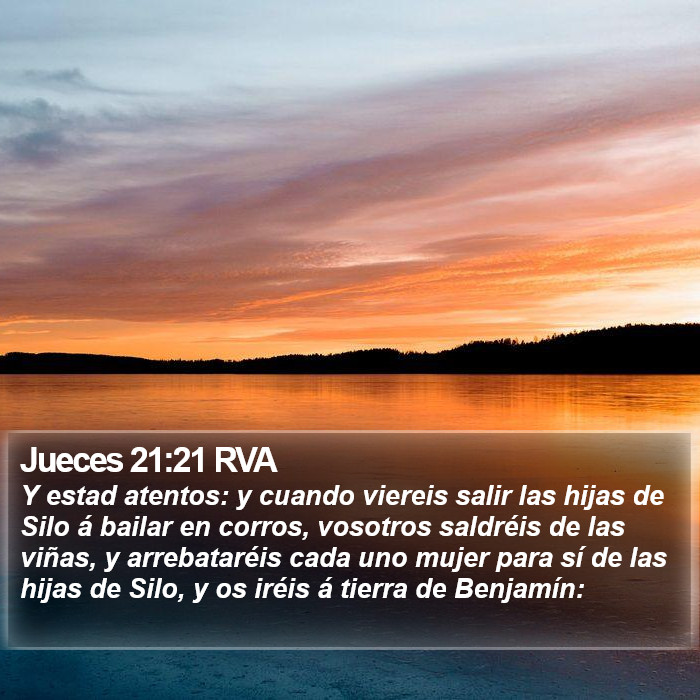 Jueces 21:21 RVA Bible Study
