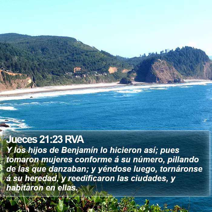 Jueces 21:23 RVA Bible Study