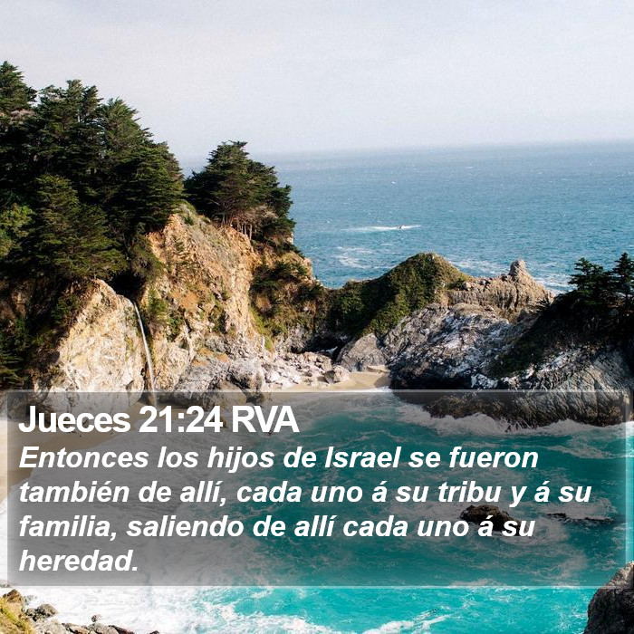 Jueces 21:24 RVA Bible Study