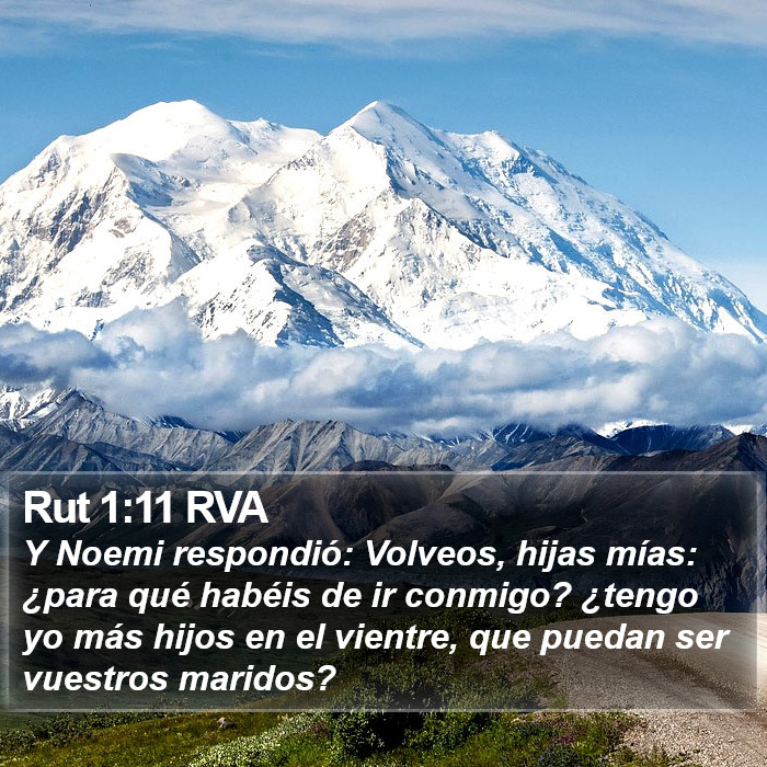 Rut 1:11 RVA Bible Study