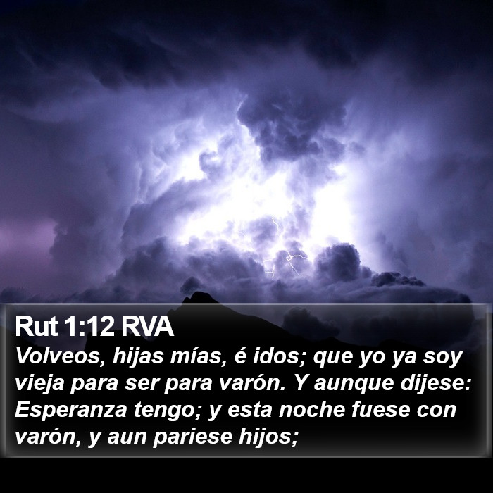 Rut 1:12 RVA Bible Study