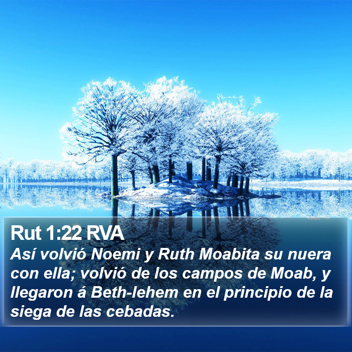 Rut 1:22 RVA Bible Study