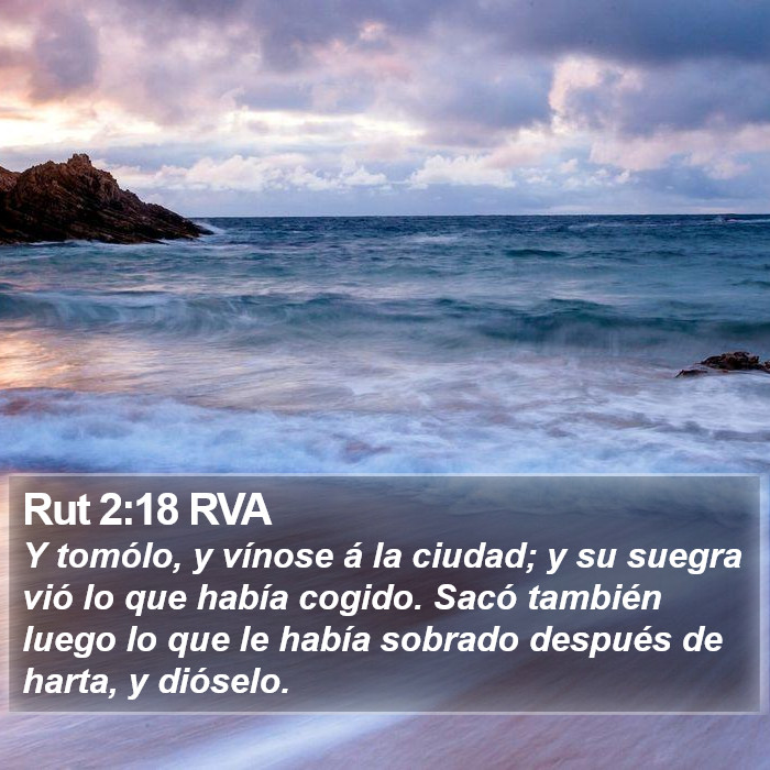 Rut 2:18 RVA Bible Study