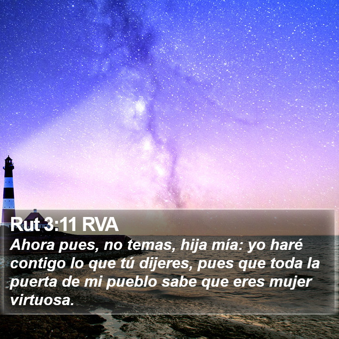 Rut 3:11 RVA Bible Study